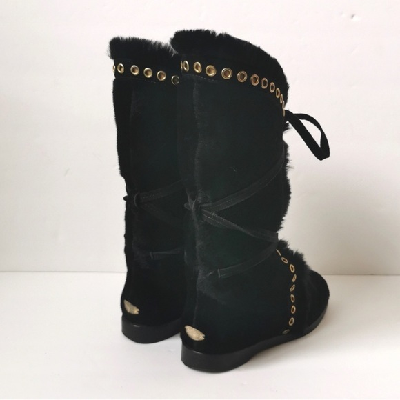 Gorgeous real fur Jimmy Choo boots NWOT - Picture 8 of 11